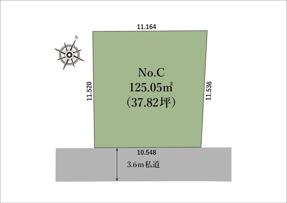  ◇建築条件無し売地 ◇陽当たり良好な整形地