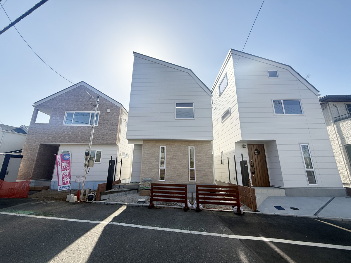 ◇3棟異なるおしゃれな外観内観！ ◇金属サイディングを使用した高断熱住宅！