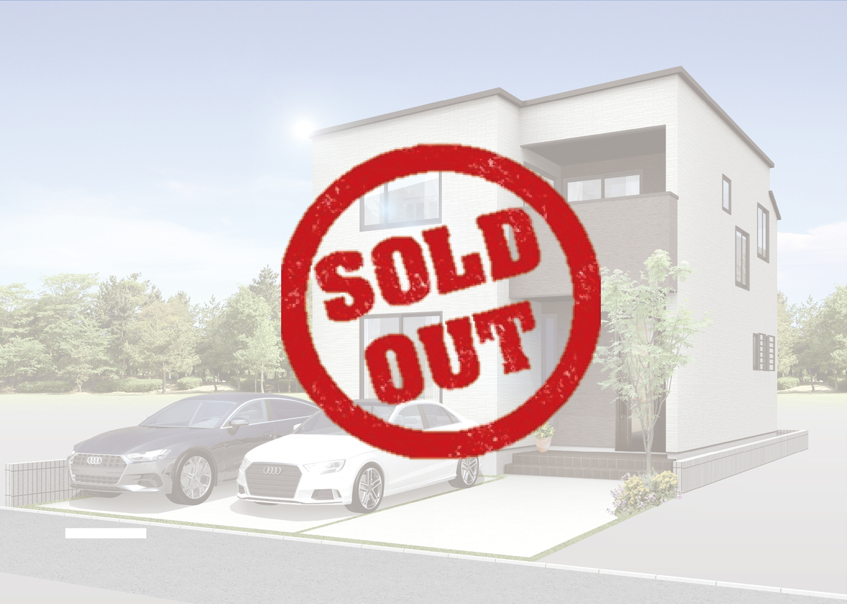 （A号棟）完成予想図 ◇2台駐車可！ ◇スーパー、学校等生活に必要な物が近隣に揃う好立地 ◇JR新検見川駅徒歩4分！