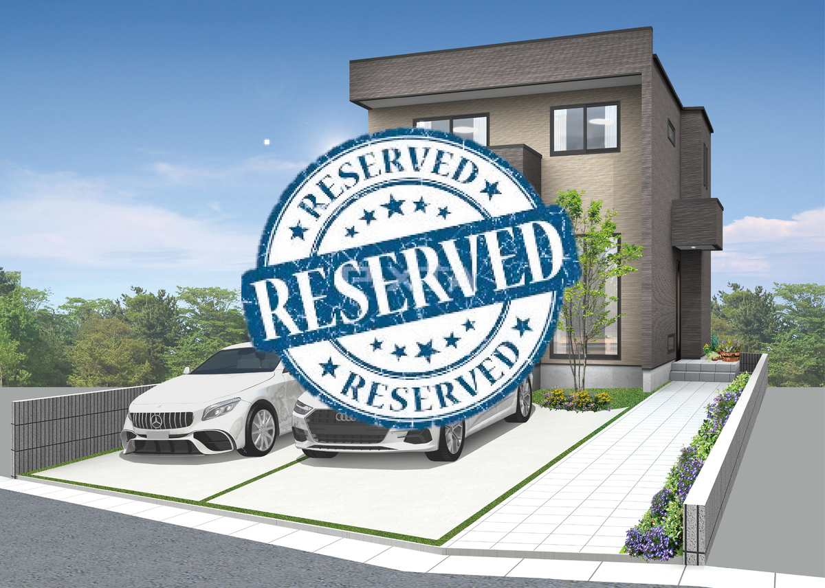 （4号棟）完成予想図 ◇より良い素材で価格を抑えた家づくりを得意とする建築工房「櫓」の家