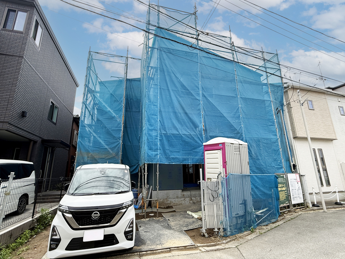 ◇上棟しました ◇随時更新してまいります◇コンビニ、スーパー、ドラッグストアなど、徒歩10分以内に充実!