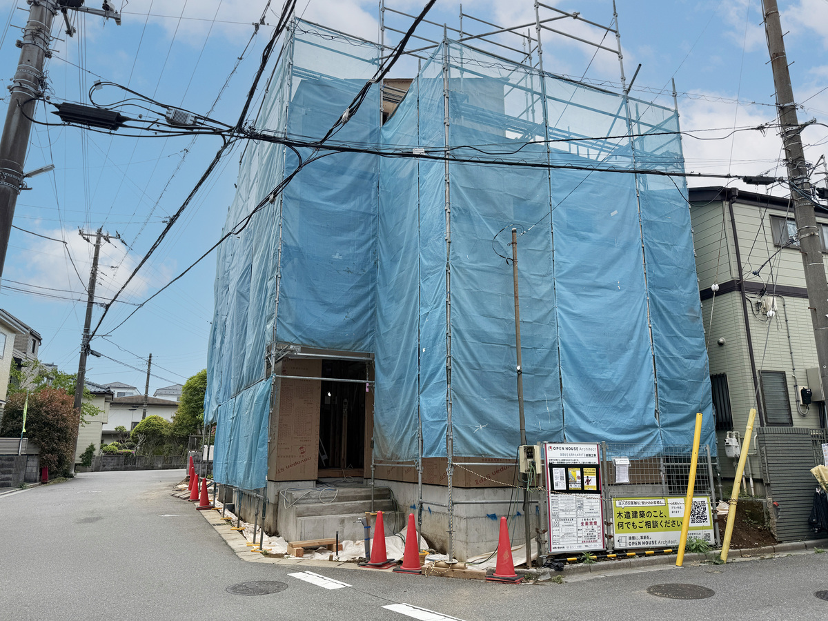 ◇上棟しました。周辺環境含め、現地ご見学お待ちしております。
